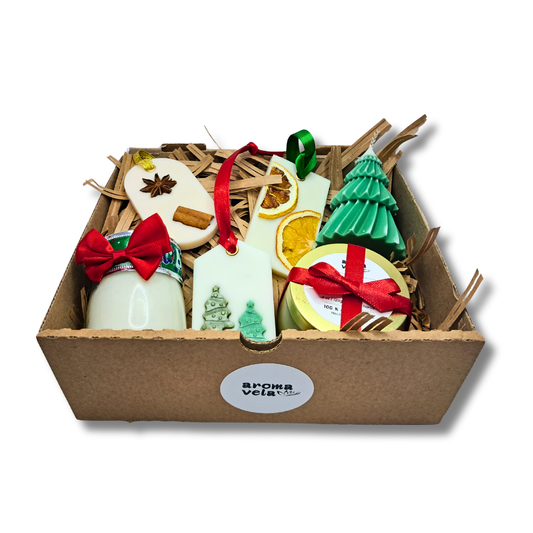 BOX Navideño de velas Aromáticas