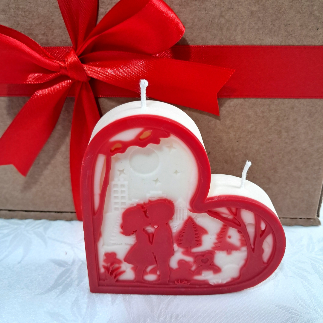 BOX AMOR de velas Aromáticas para San Valentín