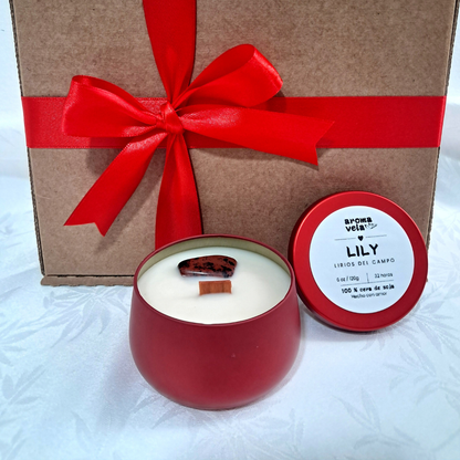 BOX AMOR de velas Aromáticas para San Valentín