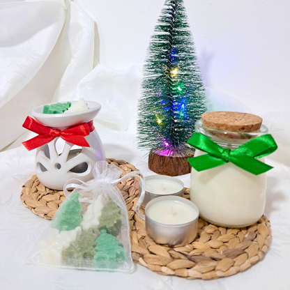 Mini BOX Navideño de velas Aromáticas