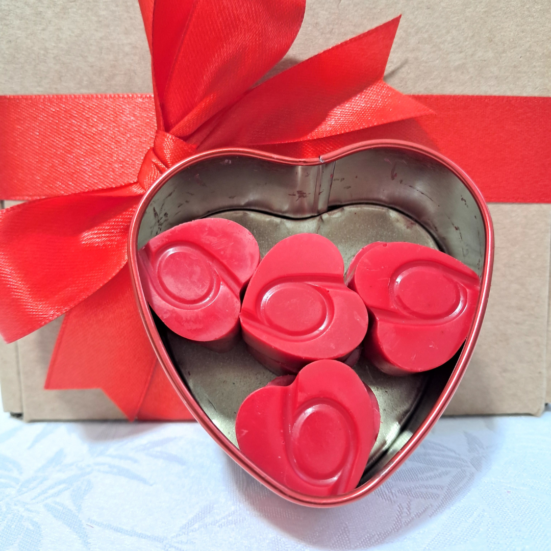 Mini BOX AMOR de velas Aromáticas para San Valentín