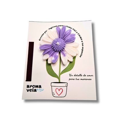 Vela aromática Margarita - Regalo Souvenir